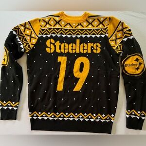 Smith-Schuster Steelers 19 Knit Crewneck Women’s Sweater